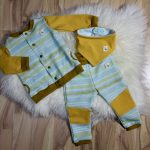 Set Collegejacke, Hose und Tuch