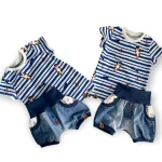 Pumphose kurz und Shirt im Set