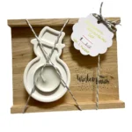 Schneemann Teelichthalter