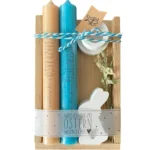 Osterwünsche 2 er beige/petrol